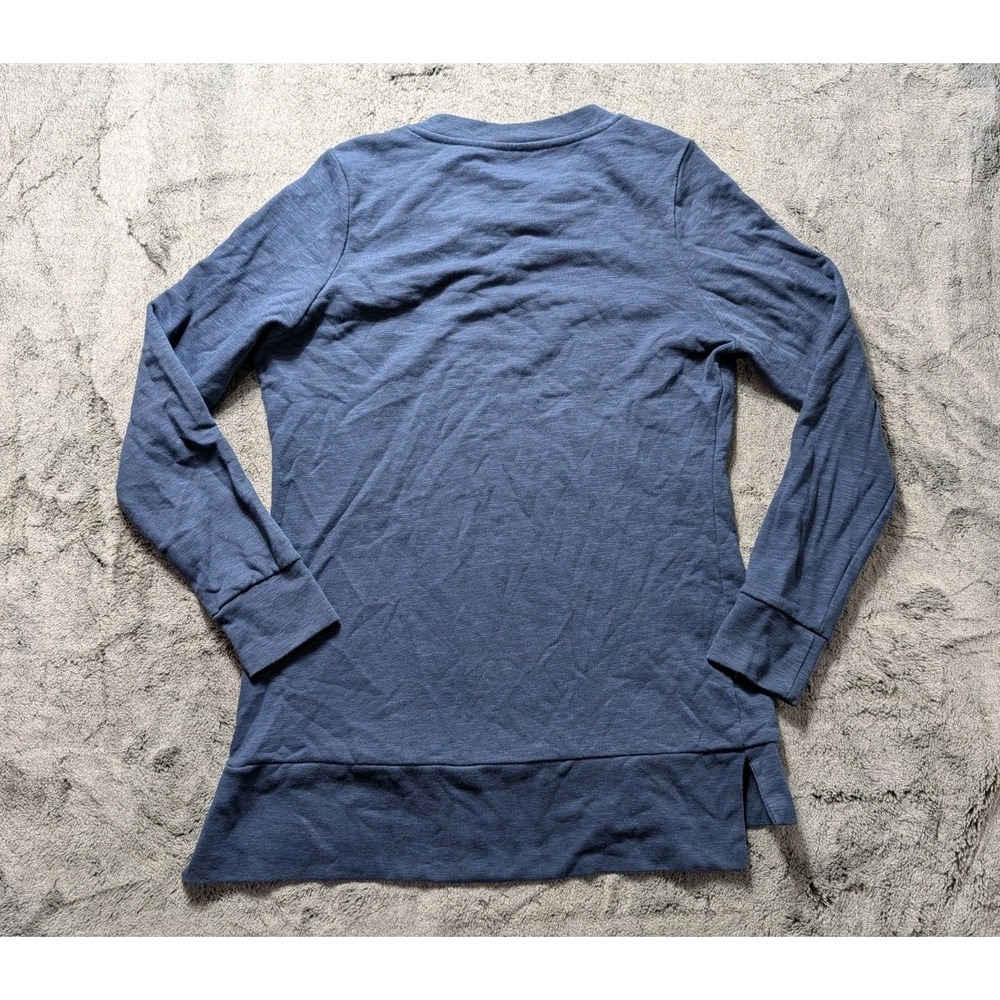 Seattle Seahawks Majestic Long Sleeve Sweatshirt Women's Size Medium Blue - Picture 9 of 11